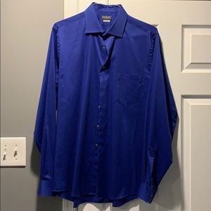 Blue dress shirt